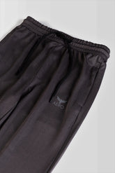 Polyester Terry Knit Trouser  - Metal